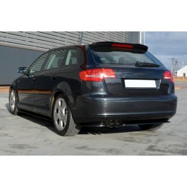 Накладки сплиттеры на задний бампер на Audi A3 8P Sportback